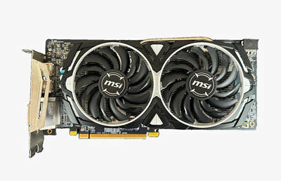 MSI Radeon RX 580 ARMOR 8G OC 8GB PCIe x16 Grafikkarte DP HDMI DVI-D