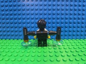 LEGO Agent Jack Fury Minifigure uagt005 70164 Ultra Agents CMF Lot Rare Retired