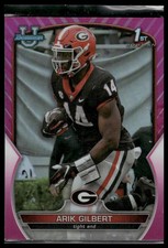 2022 Bowman University Arik Gilbert #54 Pink 1st Bowman