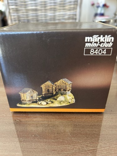 MARKLIN MINI-CLUB Z 8404 GRANERO COSTA 3 CASAS OB - RARO 1988-1990. Alemania Occidental | Condition: Used