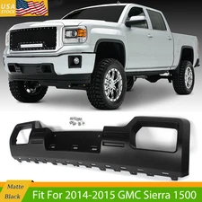 For 2014-2015 GMC Sierra 1500 Front Lower Bumper Valance Panel Skid Plate Black