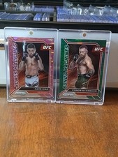 2022 Panini Prizm UFC Pink Pulsar /42 Nate Diaz And Green Conor McGregor Pulsar