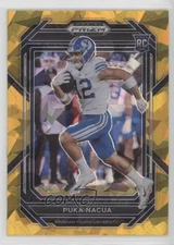 2023 Panini Prizm Draft Picks Gold Ice Prizm Puka Nacua #197 Rookie RC