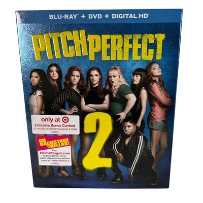 Pitch Perfect 2 Blu Ray DVD Digital HD Movie Film 2 Disc Set