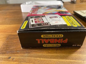 VINTAGE NINTENDO GAME & WATCH PINBALL 1983 COMPLETE IN BOX FULLY FUNCTIONAL