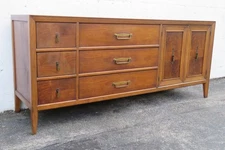 Fancher Furniture Mid Century Modern Long Low Dresser Bathroom Vanity 6245