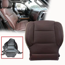 2014-2019 For Chevy Silverado High Country Leather Driver Bottom Cover Brown