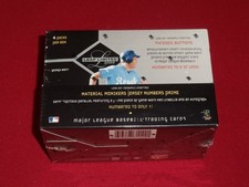 2004 Leaf Limited Baseball Hobby Box Factory Sealed RARE Auto or Relic per Pack