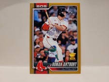 2026 Topps Baseball Celebration Roman Anthony & Wally Mascot  #189 SSP Gold /50 
