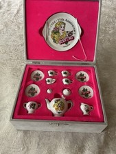 Vintage Miniature Tea Set 25th Anniversary Barbie 1959-1984