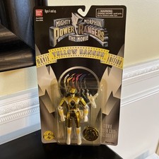 vintage 1995 NIB Sealed Mighty Morphin Power Rangers-Yellow Ranger Movie Edition