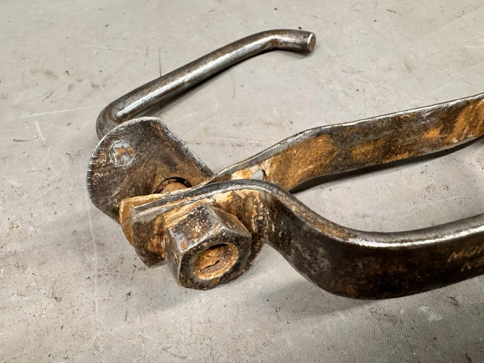 Vintage Barn Swinging Door Handle Latch Bulkhead Moriarty Gate Hardware Access - Image 4 of 4