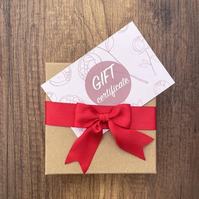 100 Pcs Gift Certificates for Business- 8x6 in Blank Gift Certificates with Enve