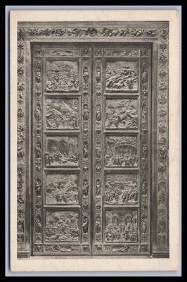 Ansichtskarte Firenze Florenz / Porta de Battistero di S. Giovanni - Italien