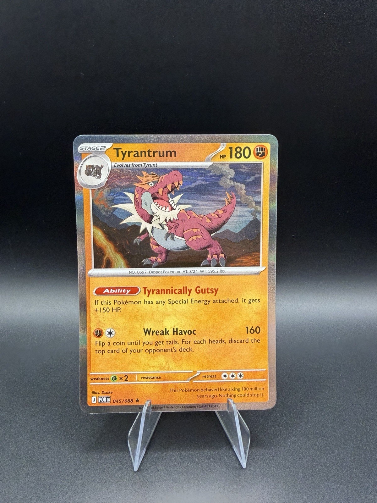Tyrantrum - 45/88 - Holo - Pokémon Perfect Order - NM