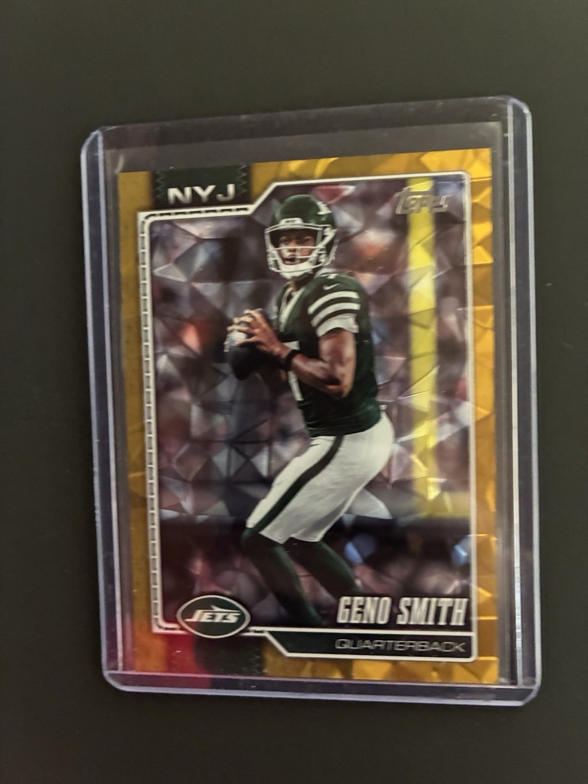 2026 Topps Flagship Football Gold Diamanté Geno Smith 7/50