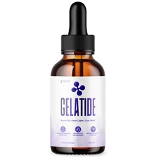 (1 Pack) Gelatide Drops Advanced Health & Fitness Supplement Gela Tide 30 Servs