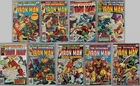 9 Vintage 1973-77 The Invincible IRON MAN Marvel Comics Group Comic Books NR