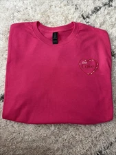 diet coke valentine’s day tee shirt size large