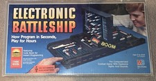 Vintage Electronic Battleship Game Milton Bradley 1982 "The Complete Package "