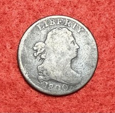 1800 Draped Bust 1/2 Half Cent Copper 1/2C US Type Coin (L3)