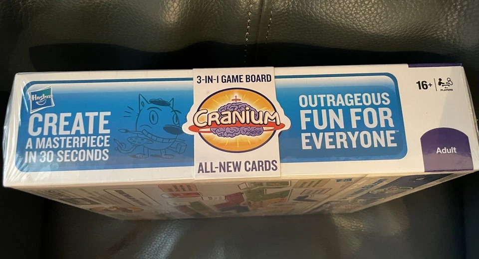 Cranium Board Game Hasbro 2011 3-in-1 Edition Family Party New And Sealed - Image 4 of 4