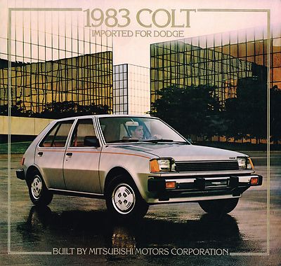 1983 Dodge COLT Brochure / Catalog with Color Chart: RS,LS | eBay