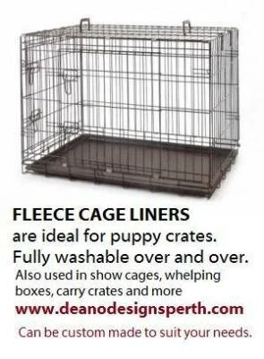 fleece whelping pads