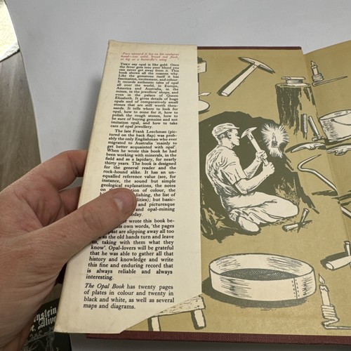 Das Opalbuch komplett Edelsteinführer Leechman Australien Opale 1961 Bergbau - Bild 6 von 13