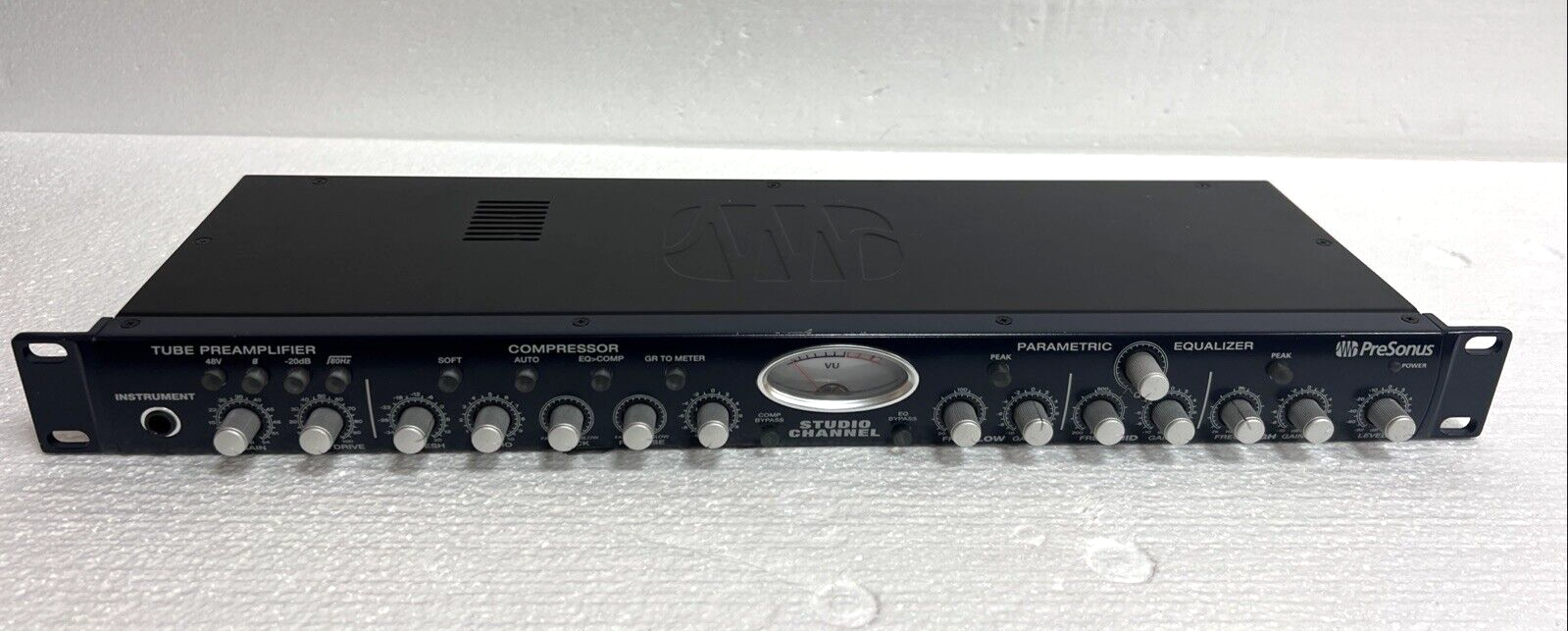 PreSonus Studio Channel Recording Tube Mic Pre-Amp Compressor Equalizer