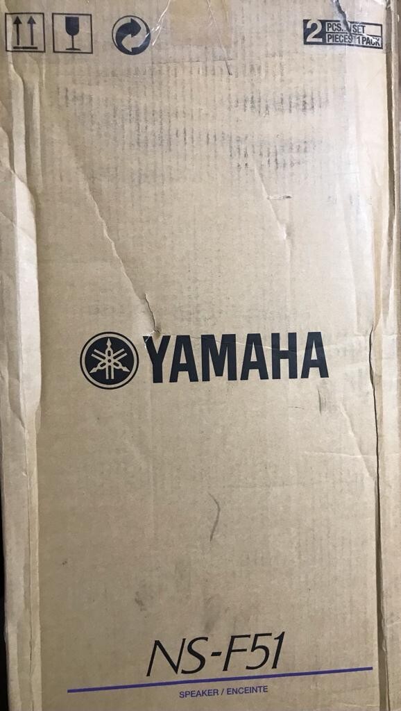 Yamaha NSF51 Floorstanding Speakers Black eBay