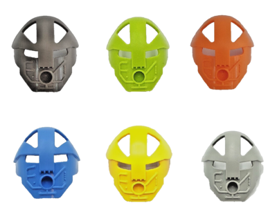 【komukage】 ✔️LEGO Bionicle Kanohi Mask Komau (Turaga) 32572: yellow lime