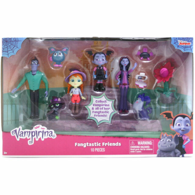 vampirina fangtastic friends figure set