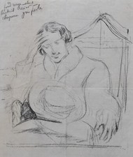 Pierre Henri Vaillant (1878-1939) (18) - crayon - Portrait