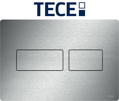 TECE 9240430 solid WC Betätigungsplatte Drückerplatte Edelstahl gebürstet