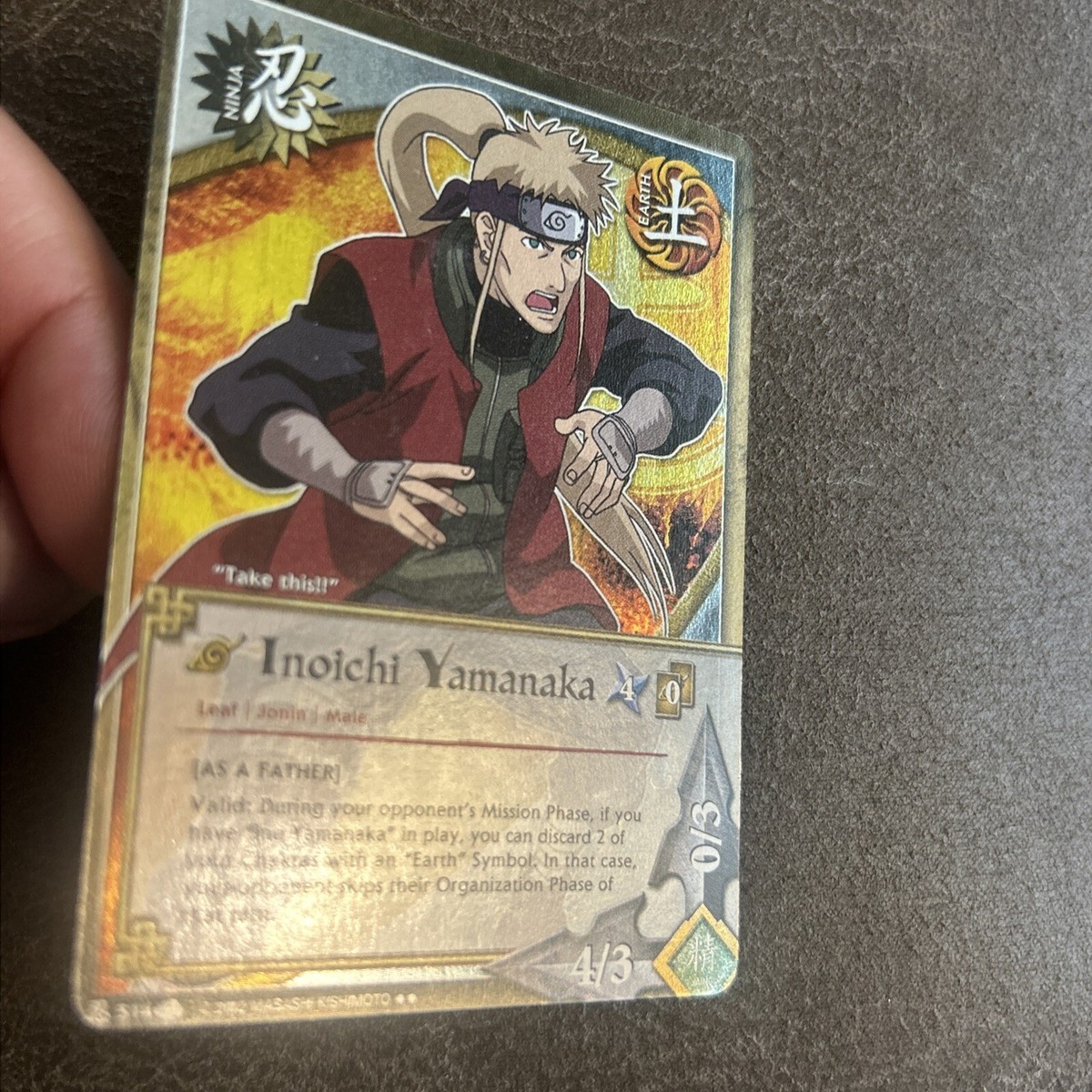 NARUTO ナルトカードゲーム CCG 山中イノ Inoichi Yamanaka Ccg Naruto Holo Rare #514 Nm/lp | eBay