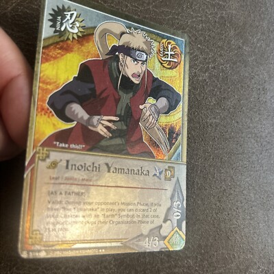 Inoichi Yamanaka Ccg Naruto Holo Rare #514 Nm/lp | eBay