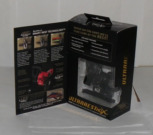 QAD Ultra Rest HDX UHXBK-R Right Hand Black CD and Free Pocket Knife Included - Image 2 of 2