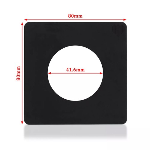 Lens Board Compur Copal #1 80x80mm For Horseman 4X5 45HD 45FA VH-R LF CameraGa - Picture 2 of 14