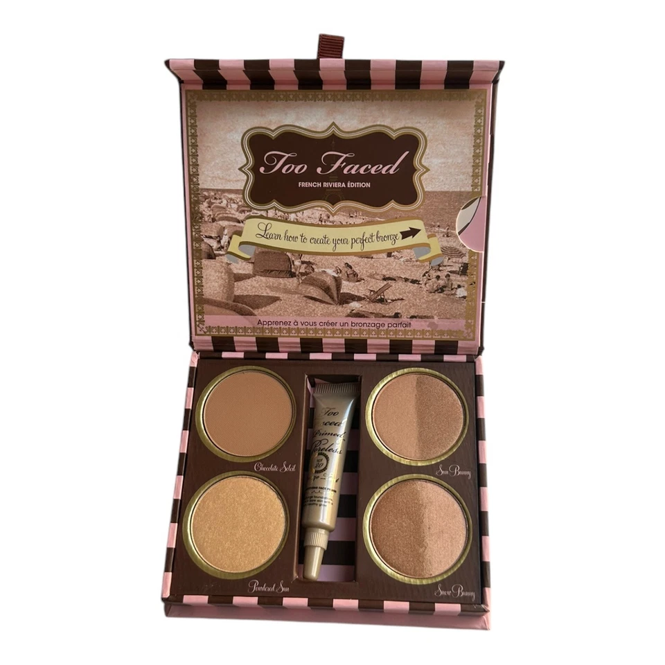 Too Faced The Bronzed & The Beautiful French Riviera Edition Collection Rare NEW - Image 2 of 4