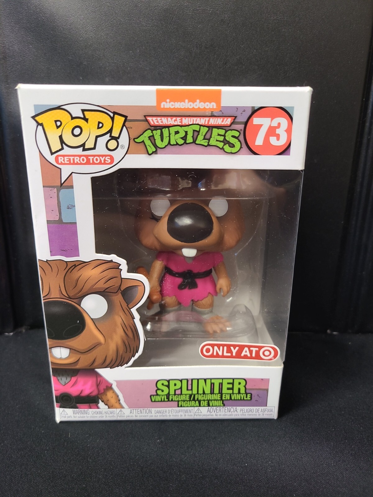 Funko Pop! Teenage Mutant Ninja Turtles Splinter #73 Totalmente Nuevo
