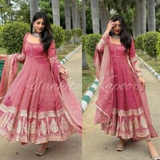 Party Salwar Kameez Pakistani Bollywood New Wedding Indian Designer Dress GOWN