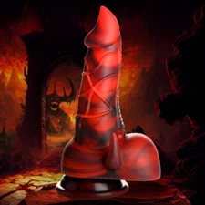 Creature Cocks: Horny Devil Demon Silicone Dildo Adult Sex Toy FREE SHIPPING!!!