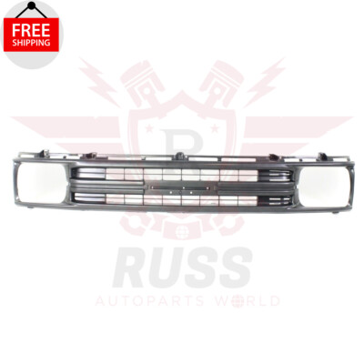 Front Grill Grille Assembly Silver Fits 1989 1990 1991 TOYOTA