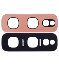 SAMSUNG GALAXY S10E G970U CAMERA LENS GLASS COVER PHONE PART + ADHESIVE  *PINK*