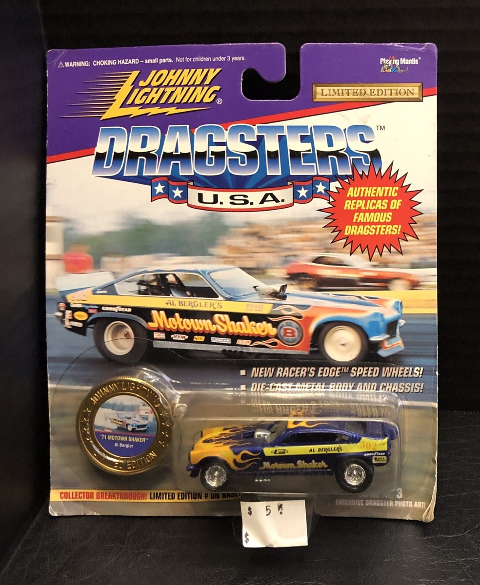 71' Motown Shaker - Johnny Lightning - Dragsters - Playing Mantis