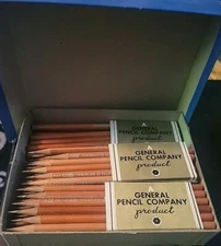 Vtg  General Pencil Co. No. 307  Pencil   60 Count Box