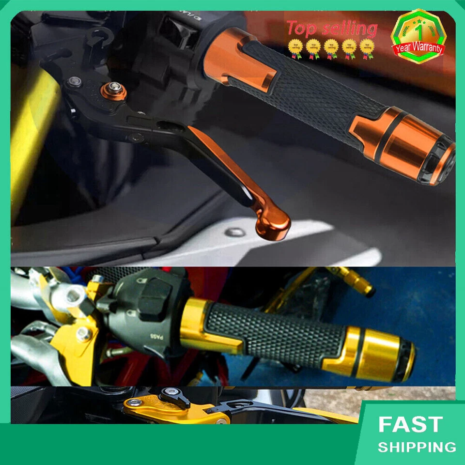 CNC For HONDA REPSOL Motorcycle Accessorie Handlebar Grip Handle Grips New - Image 3 of 4