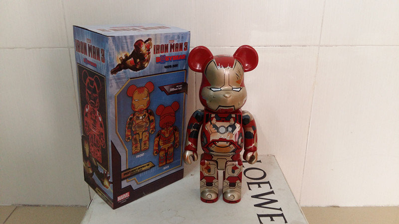 iron man bearbrick 400