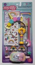 My Life As Unicorn Trainer Play Set 10 Pezzi Set Accessori Bambola e Unicorno 5+ NUOVO